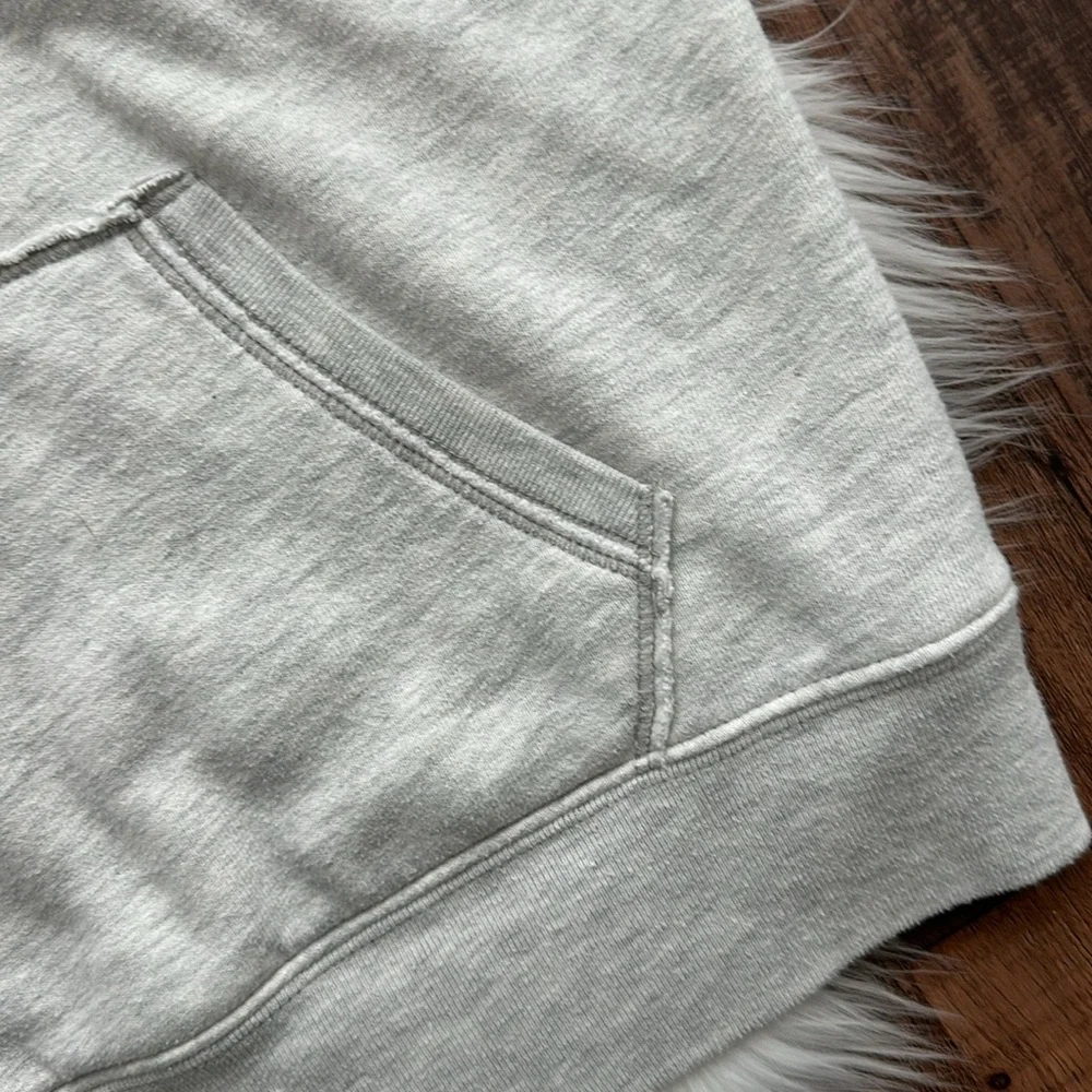 GILLEY HICKS | Vintage Hoodie | Light Grey |    Size L - Picture 7 of 10